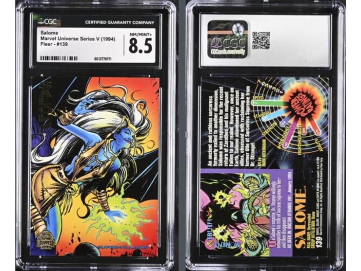 This curated set of four cards is a magnificent visual feast, paying homage to the mutant sagas of the 1994 Marvel Universe S